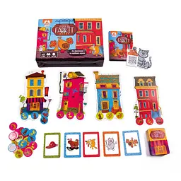 Дитяча настільна гра Готель "Гавкіт" Vladi Toys VT8055-43, 4 готелі 24 жетони собак