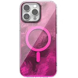 Чохол TPU Shiny Mountain (MagFit) для Apple iPhone 12 Pro Max (6.7) Pink