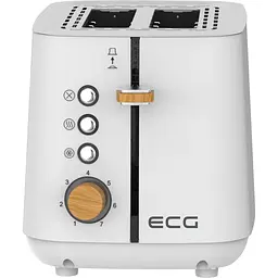 Тостер ECG ST 2768 Timber White - мініатюра 3