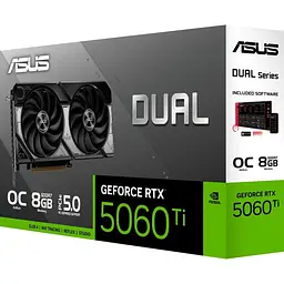 Відеокарта Asus Dual GeForce RTX 5060 Ti 8 GB OC Edition [DUAL-RTX5060TI-O8G] UA [135948] - мініатюра 8