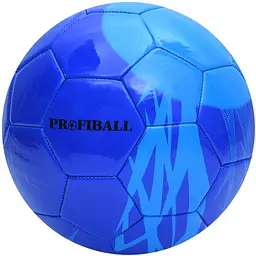 М'яч футбольний Bambi MS 4271(Blue) 21,3 см, ПВХ, розмір 5, 350-380 грам
