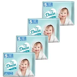 Набор подгузников Dada Extra Soft 5 (11-25 кг) 156 шт. (4 уп. х 39 шт.)
