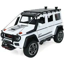 Mercedes-Benz Brabus G550 1:24 металева інерційна модель авто, світяться фари, звук двигуна, відкривні двері
