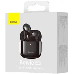 Навушники бездротові TWS Baseus Bowie E3 NGTW080001 чорні - мініатюра 6