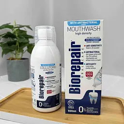 Ополіскувач для ротової порожнини Biorepair Plus Професійне відновлення та захист 3 в 1 з гідроксиапатитом та цинком 500 мл - мініатюра 2