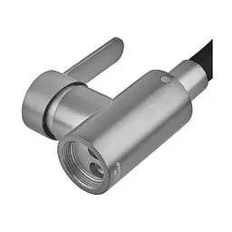 Змішувач для кухні з силіконовим виливом Champion EZA-011 (вилив чорний) graphite refl.black MX9555, Графіт - мініатюра 4