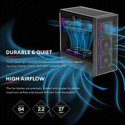 Вентилятор для корпусу 120mmx3 Xilence GAMING XPF360.ARGB PWM - мініатюра 9