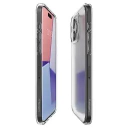Прозорий чохол Spigen Ultra Hybrid Frost Clear для iPhone 15 Pro Max (ACS06567) - мініатюра 5