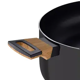 Каструля з кришкою Bergner Earth black 28 см 6 л (BG-32037-BK) - мініатюра 5