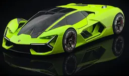 Автомодель Bburago Lamborghini Terzo Millennio 1:24 Green (18-21094) [119063] - мініатюра 6