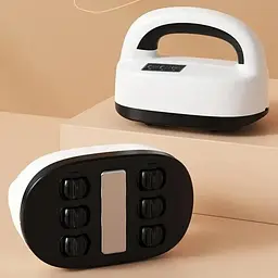 Масажер акумуляторний роликовий вібраційний LKL-0128 з підігрівом для тіла  - мініатюра 5