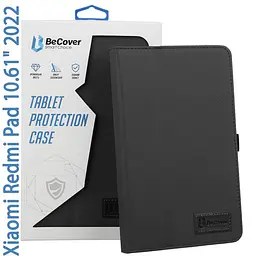Чохол-книжка BeCover Slimbook для Xiaomi Redmi Pad 2022 10.61" Black (708341) - мініатюра 3