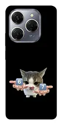 Чохол Demsky Six Seven cat для TECNO Spark 20 Pro