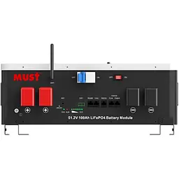 Акумулятор MUST LiFePO4 LP16-48100 51.2V 100Ah 5.12 кВт - мініатюра 4