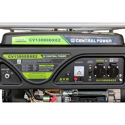 Генератор бензиновий Central Power CV13800DXE2 [111863] - мініатюра 7