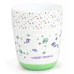 Набір дитячого посуду Baby Team тарілка миска чашка (6093) - мініатюра 4
