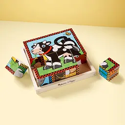 Кубики Melissa&Doug Ферма 16 елементів (MD775) - мініатюра 9