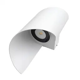 Підсвітка Brille фасадна з вигином LED 6W WW IP54 WH (AL-617) - мініатюра 3