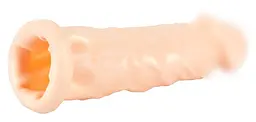 Подовжуюча насадка на пеніс Silicone Extension Flesh You2Toys 61325348030000 23780 - мініатюра 3