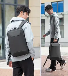 Рюкзак міський Mark Ryden 9000 з відсіком для ноутбука до 15.6" з замком та USB 19 л Black (16274) - мініатюра 8