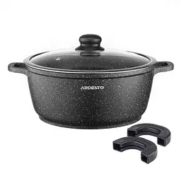 Каструля Ardesto Gemini Anzio 3.1л чорний (AR2430GE) - мініатюра 9