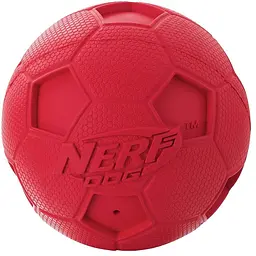 М'ячик для собак з пищалкою Nerf Dog Soccer Squeak Ball - мініатюра 2