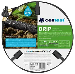 Шланг садовий DRIP для крапельного поливу 1/2' 15м Cellfast sad0001941