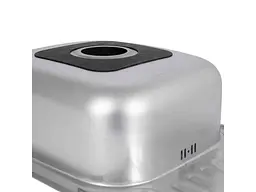 Мийка врізна Brinex 660х420х180мм 1 6642, Satin 0,8мм BRIN6642SAT08 - мініатюра 6