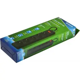 Мережевий фільтр живлення Defender ES 3m 5 роз. black (99485) - мініатюра 3