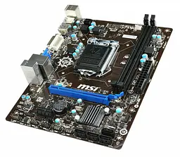 Материнська плата MSI H81M-P33 (H81M-P33) (Socket 1150, Intel H81, Micro-ATX) Б/в - мініатюра 2