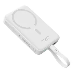 Павербанк Baseus Magnetic Mini Wireless 10000mAh 30W Stellar White P1002210B223-00 - мініатюра 4
