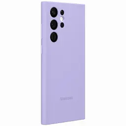 Чохол-накладка Samsung Silicone Cover для Samsung Galaxy S22 Ultra SM-S908 Fresh Lavender (EF-PS908TVEGRU) - мініатюра 2