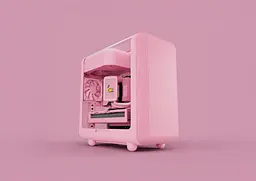 Корпус Hyte X50 без БЖ Strawberry Milk (CS-HYTE-X50G-SM) Без БП - мініатюра 10