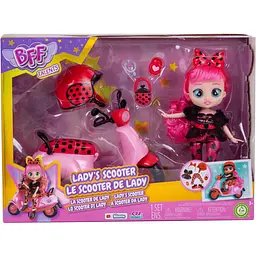 Ляльковий ігровий набір BFF By Cry Babie Talents Lady's Scooter 20 см (911123) - мініатюра 8