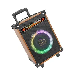 Акустика - караоке Hoco HA2 WAVE wireless dual-mic outdoor BT speaker 45W - мініатюра 2