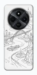TPU чохол Demsky Dnipro spirit для Xiaomi Redmi 14C / Poco C75
