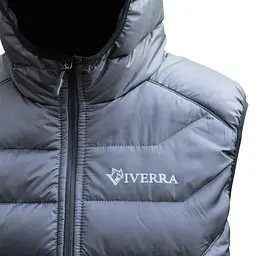 Жилет Viverra Warm Cloud Vest з капюшоном Grey XXXL (1102-РБ-2270322) - мініатюра 5