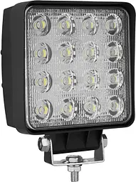 LED фара Brevia Sport Далеке світло 10-30V 48W (16x3W) 3520Lm Алюмінієвий корпус IP68 (10652QSX1) - мініатюра 5
