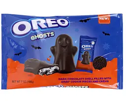 Шоколадні цукерки Frankford Oreo Dark Chocolate Halloween Ghosts 198г