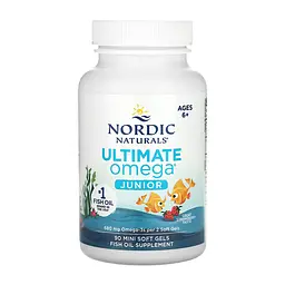 Омега-3 для підлітків Nordic Naturals Ultimate Omega Junior 90 mini softgels - мініатюра 3