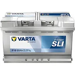 Автомобільний акумулятор VARTA Blue Dynamic F16 6СТ-80Ah АзЕ 740A (EN) 580400074 - мініатюра 2
