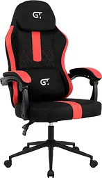 Геймерське крісло GT Racer (X-2326 Fabric Black/Red) - мініатюра 3