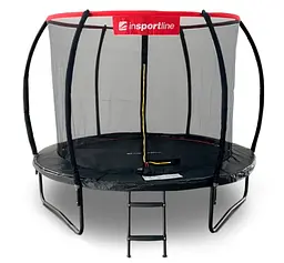 Батут із внутрішньою сіткою inSPORTline Flea PRO 305 см чорний (23879)