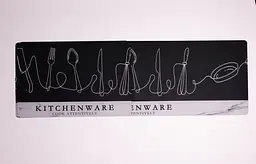 Набір килимків діатомітових для кухні Kitchenware 58*38 см/118*38 см Yiwu HP-42-207 - мініатюра 2