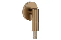 Шлангове під'єднання Hansgrohe FixFit Fine S зі зворотнім клапаном brushed bronze 28882140