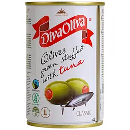 Оливки з тунцем Diva Oliva 300 г - мініатюра 3