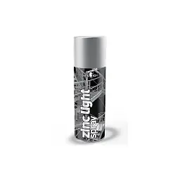 Аерозольна фарба для автомобіля New Ton спец.призначення цинкова світла Zinc light spray, 400мл (000030070) - мініатюра 2