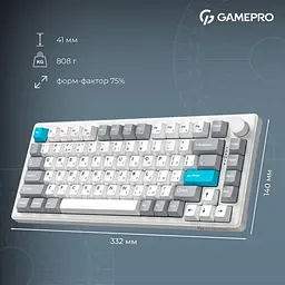 Клавіатура GamePro Asgard Yord (MK266WH) - мініатюра 11