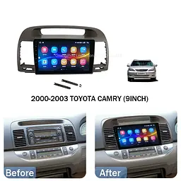 Автомагнітола XPRO 9 Android 10.1 для Toyota Camry V30 2006-2007 4/32 (MER-14127_5985) - мініатюра 4