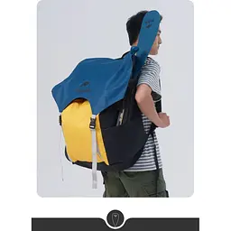 Весло розкладне одинарне 217 см Naturehike CNK2300QT010 - мініатюра 2